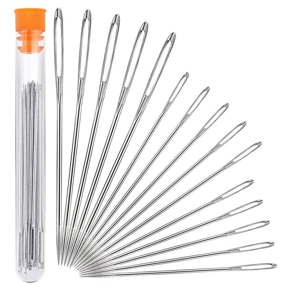Knitting Household Blunt Needles Cross Stitch Needles Embroidery Tool Large Eye Needles Sewing Tool
