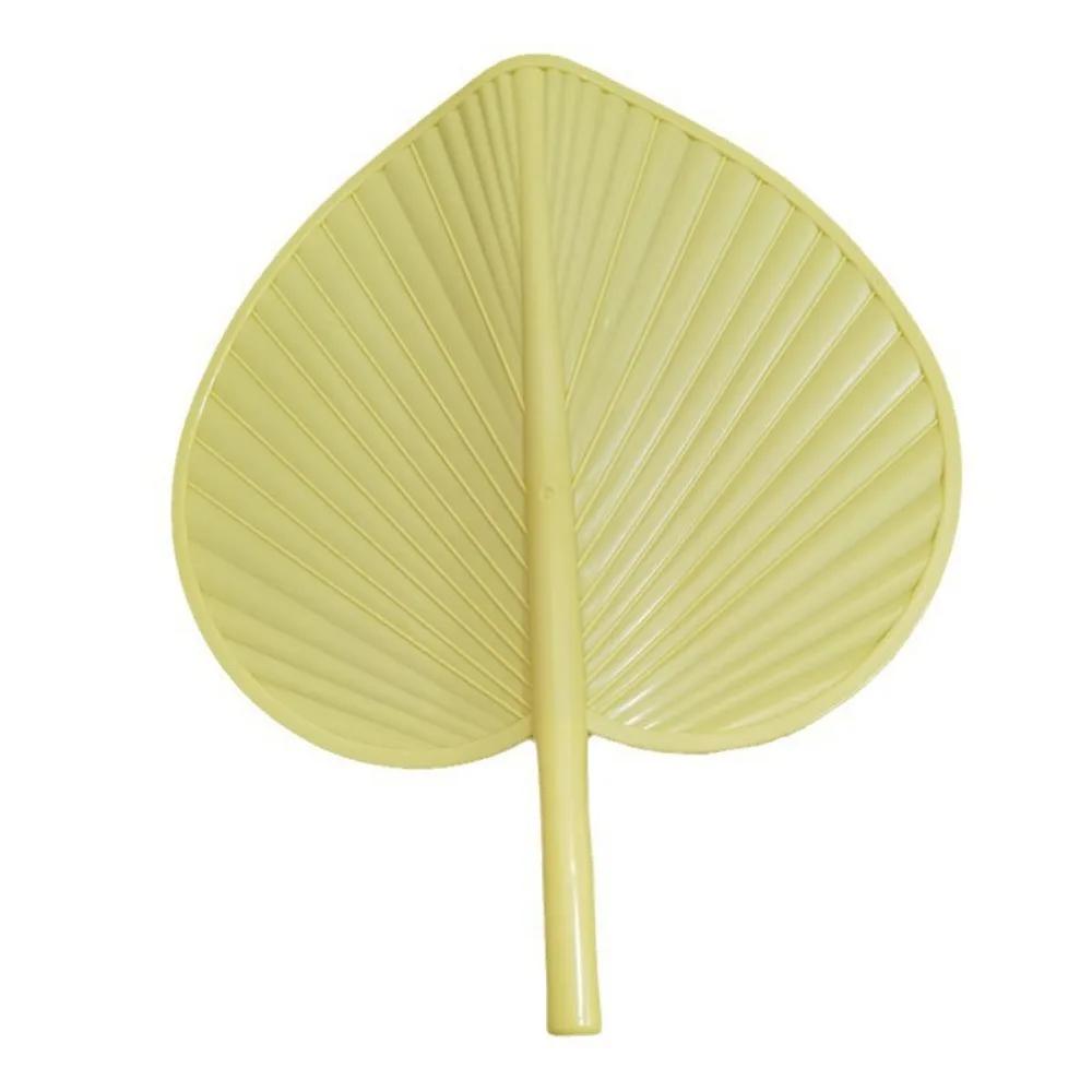 New Summer Hand Cranked Large Palm Fan with Thickened and Increased Pressure Resistance, Bendable Household Banana Fan