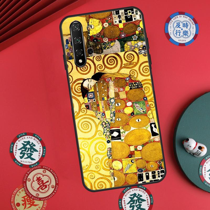 Звездная ночь Климт Поцелуй Для Huawei Nova 5T 10 9 SE 7i 8i 11i 12i Y73 Y90 Y70 Y72 Y61 Y91 P60 Pro P30 P40 Lite Чехол