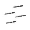 WVQ5   4pcs Aluminum Speaker Stereo Speaker Badge Sticker For Mercedes benz AMG C E S GLE CLC Class W204 W203 W205 W124 W221 W213 W212