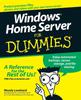 Книга Windows Home Server For Dummies by Leonhard - Paperback