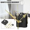 Simple Design Clock Repair Set 1.5V AA Battery Gold Hands Long Hands