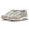 Nike Air Max 98 'Snakeskin' (Unisex) Sail / Metallic Silver / Varsity Red / White Running Shoes 844694 100