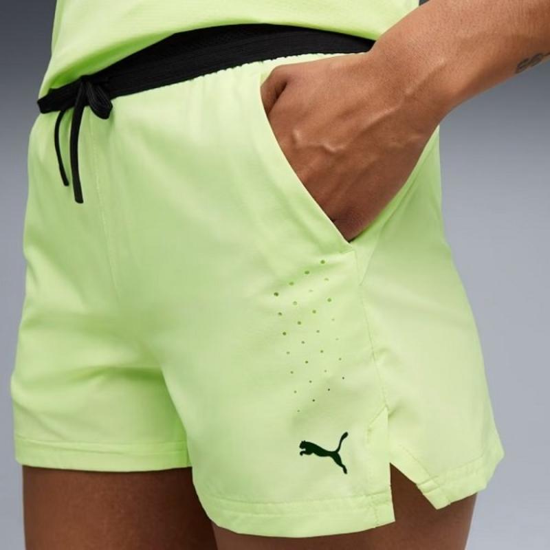 Puma Women S Power Mode Dry Elite Woven 3 Inch ShortS 529052 01