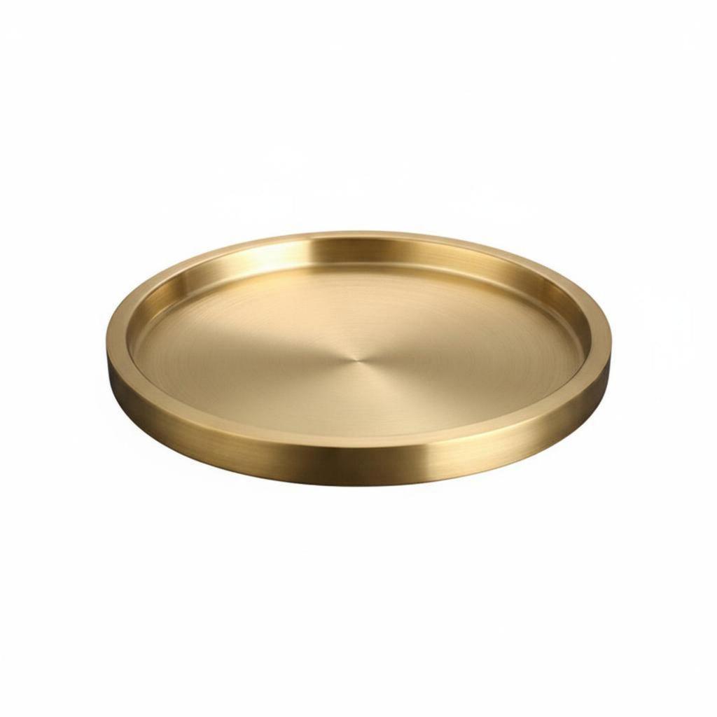 Thickened Stainless Steel Tray Double Layer Barbecue Grill Plate Versatile