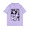 Riot Grrrl Kathleen Hanna T Shirt Punk Rock Band Bikini Kill Miami The Ground Print T-shirts Men Women Casual Oversized Tshirt