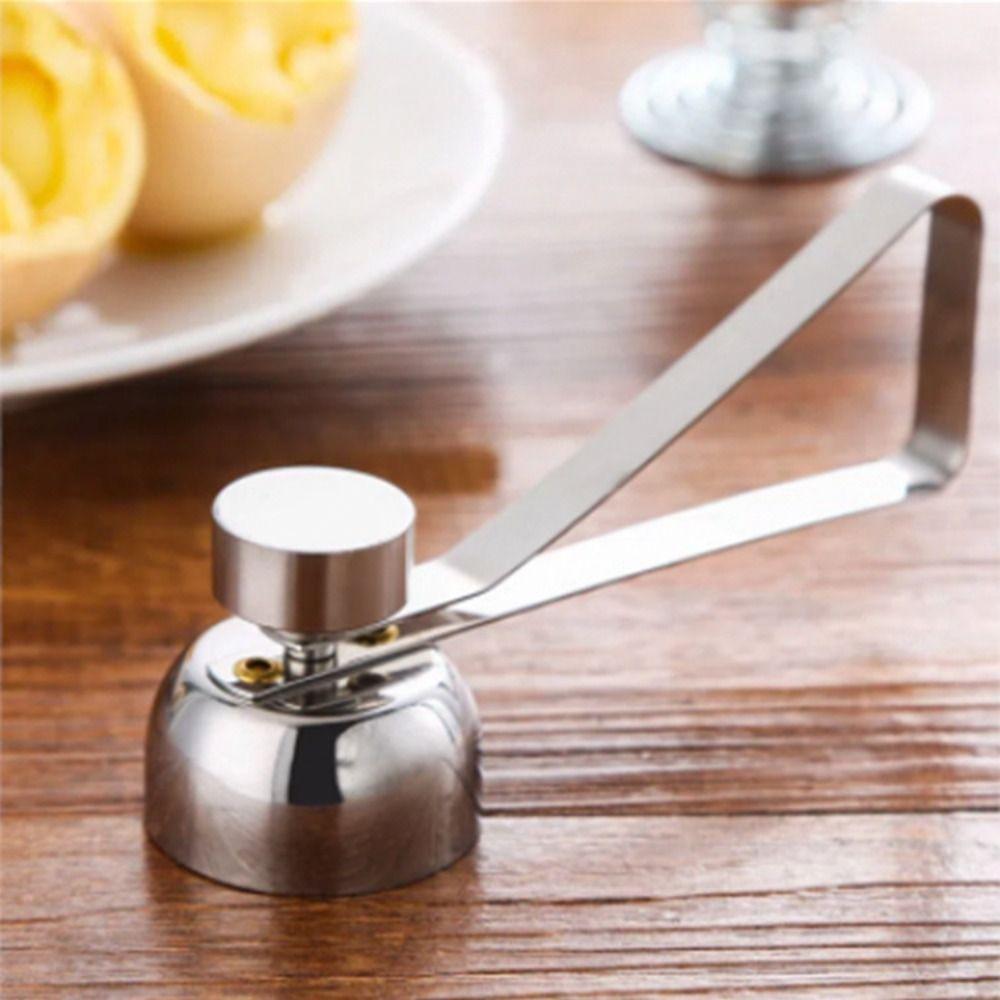 Boiled Raw Egg Egg Scissors 304 Stainless Steel Eggshell Cutter Creative Egg Topper Cutter