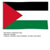 Palestine Flag Bright Color Hanging Banner Durable Palestinian National Flag for Home Garden Decoration