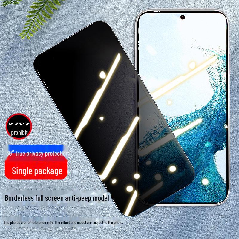 Samsung S24 Tempered Film, S23 Full Screen Cover, S22 Plus Anti-Peep Film, S21 Quick Unlock, S22 Protective Film.