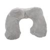 Подушка для путешествий в форме буквы U, надувная подушка для головы и шеи в автомобиле, портативная, съемная и моющаяся, для путешествий, офисные принадлежности