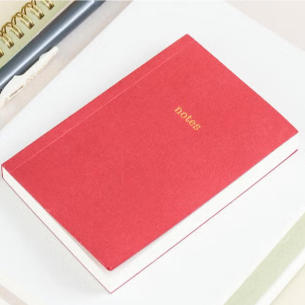 Блокнот на вишневой пружине, 80 листов