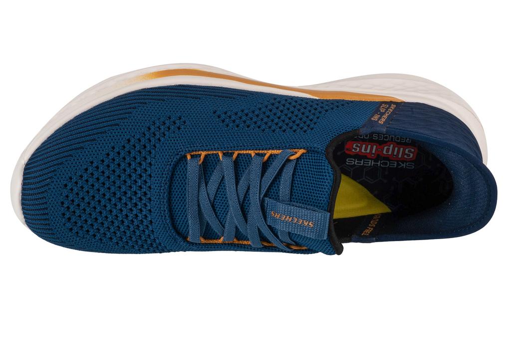Skechers Слипоны: Slade - Quinto, мужские синие кроссовки