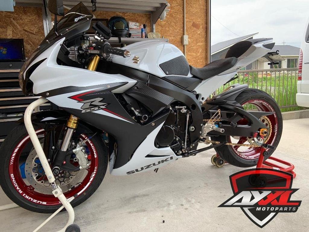 AxxL Мотоциклетные Кастомные Наклейки на Диски Suzuki Racing SUZUKI 17-дюймовые SP6-S (Голубое небо)