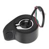 Electric Bicycle Thumb Throttle Raised Stripes Black Flexible Finger Thumb Accelerator for Electric Scooter