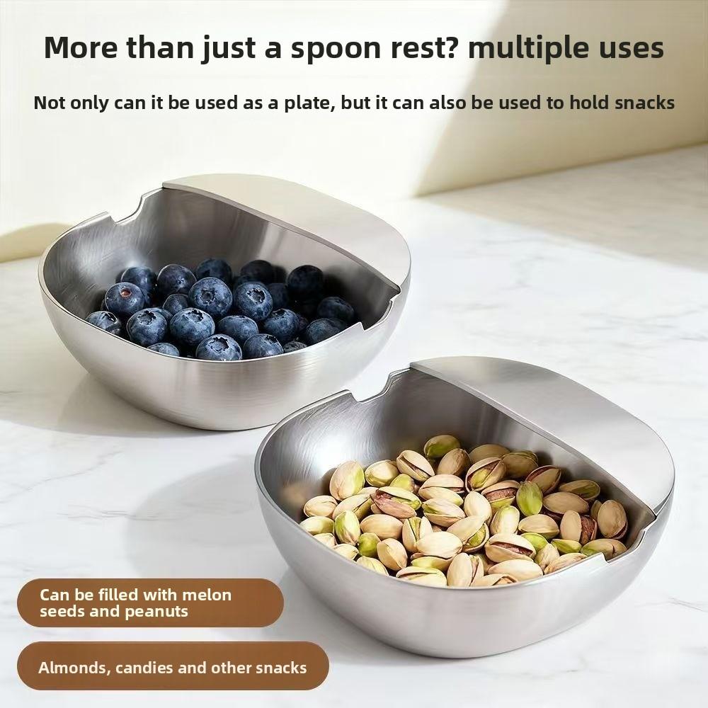 Stainless Steel Spatula Rack Self-Standing Kitchen Storage Rack New Spoon Tray