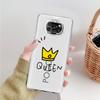 Прозрачный чехол для Xiaomi Mi Poco X3 NFC M3 Pro F3 F1 11 Lite 12 Redmi Note 10 9S 8 7 9, мягкий чехол для телефона с цветами и сердцем