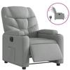 VidaXL Fauteuil Inclinable Électrique, Chaise de Relaxation avec Dossier et Repose-pied Réglables, Siège de Salon, Moderne, 3204572