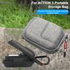 Сумка для хранения экшн-камеры с жестким корпусом, ударопрочная, с застежкой-молнией для камеры