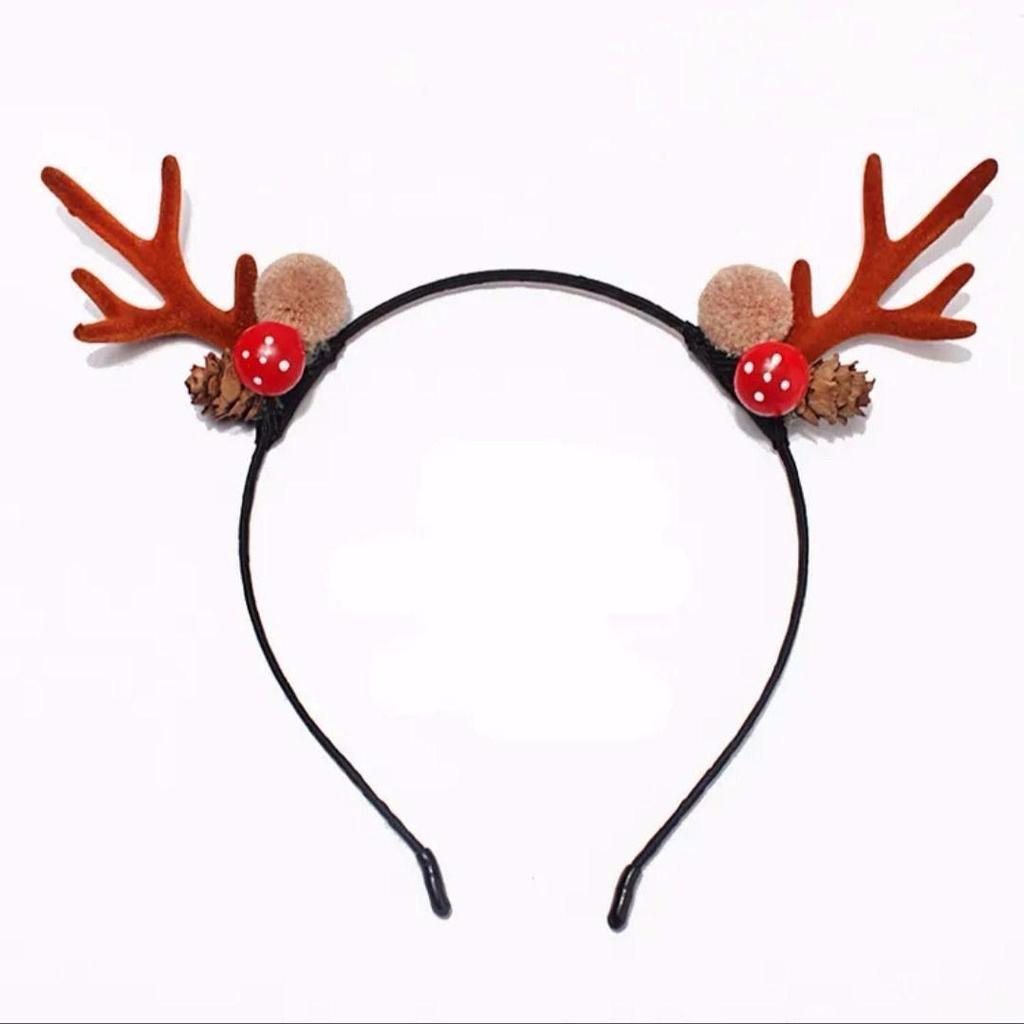 Заколка для волос с оленьими рогами в стиле Мори - Милый рождественский аксессуар для волос в сказочном стиле для женщин