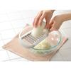 Oaks Laye Crunchy Stainless Steel Grater, White, Made in Japan, LS1530