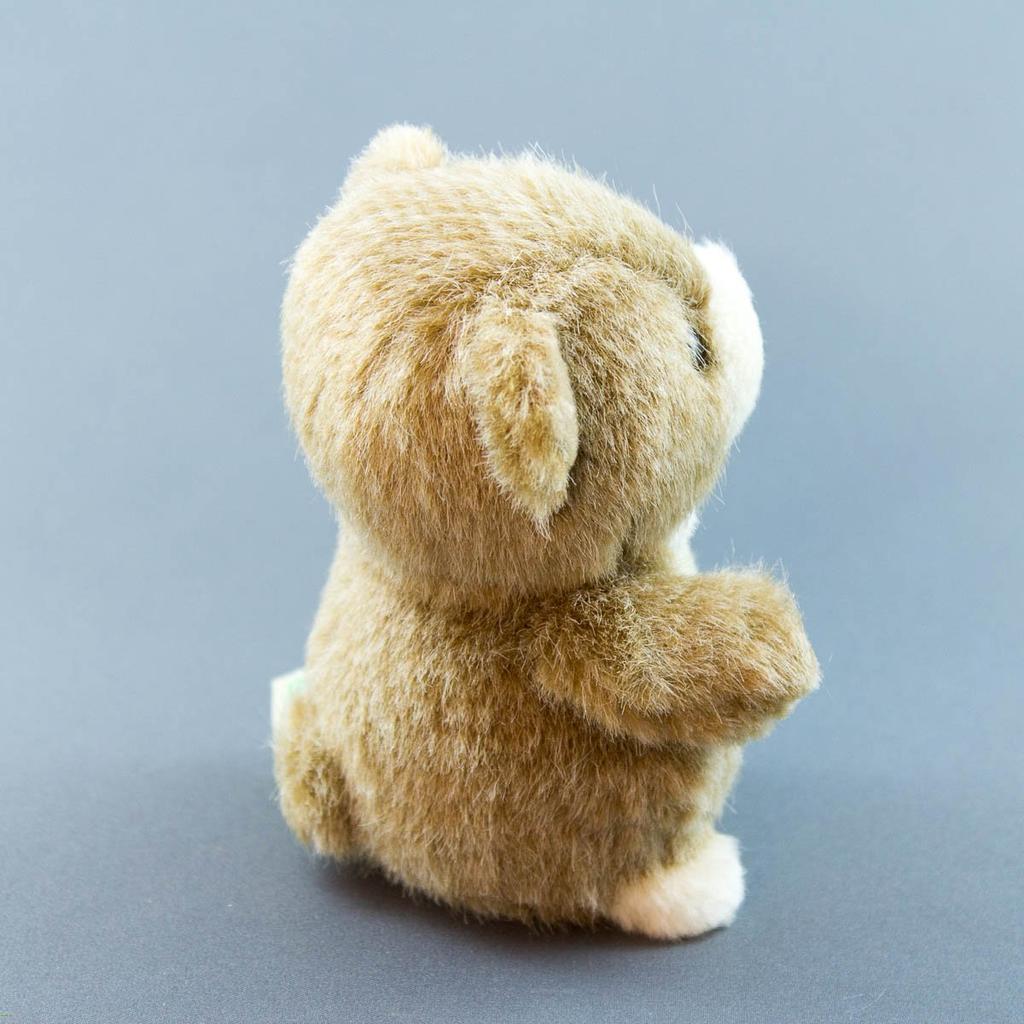 Bamboo Shoot Forest Friends Mini Bear Brown Plush Toy 85208