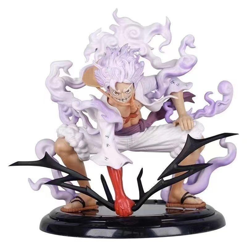 Фигурка One Piece CNS Ника пятая передача бой Луффи, двумерная модель статуя анимация периферийная модель орнамент