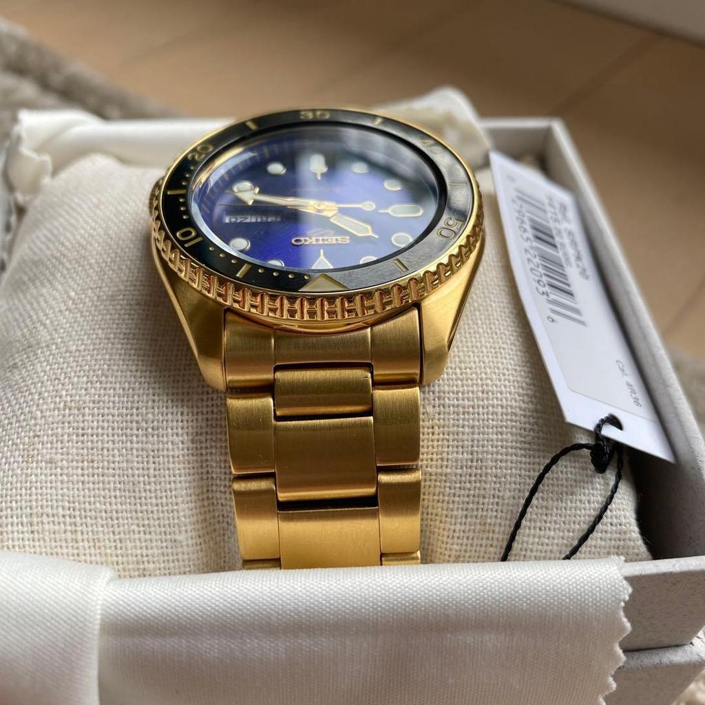 Used Rare Seiko 5 SRPK20 US Exclusive Unused Submariner-style