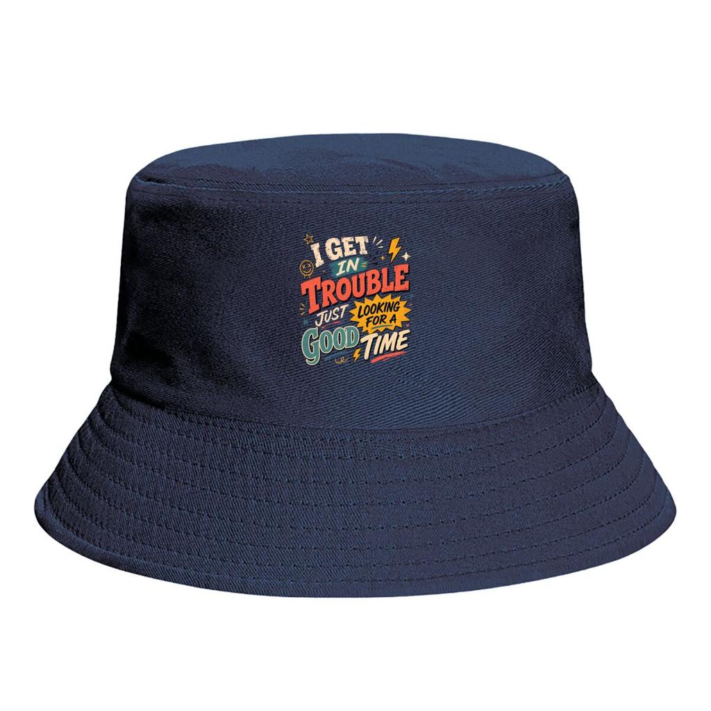 Wild Nights Trouble Quote Typography FisherUnisex Hat Winter Cap
