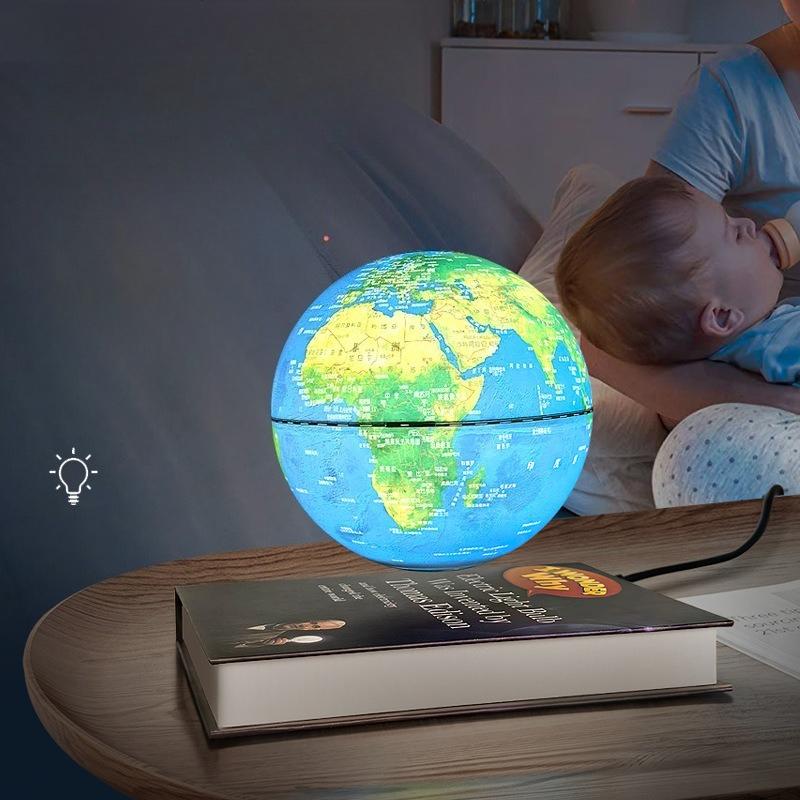 6-дюймовый Креативный Книга Магнитная Левитация Глобус Трехмерный Офисный Настольный Декор Домашняя Атмосфера Декор Подарок