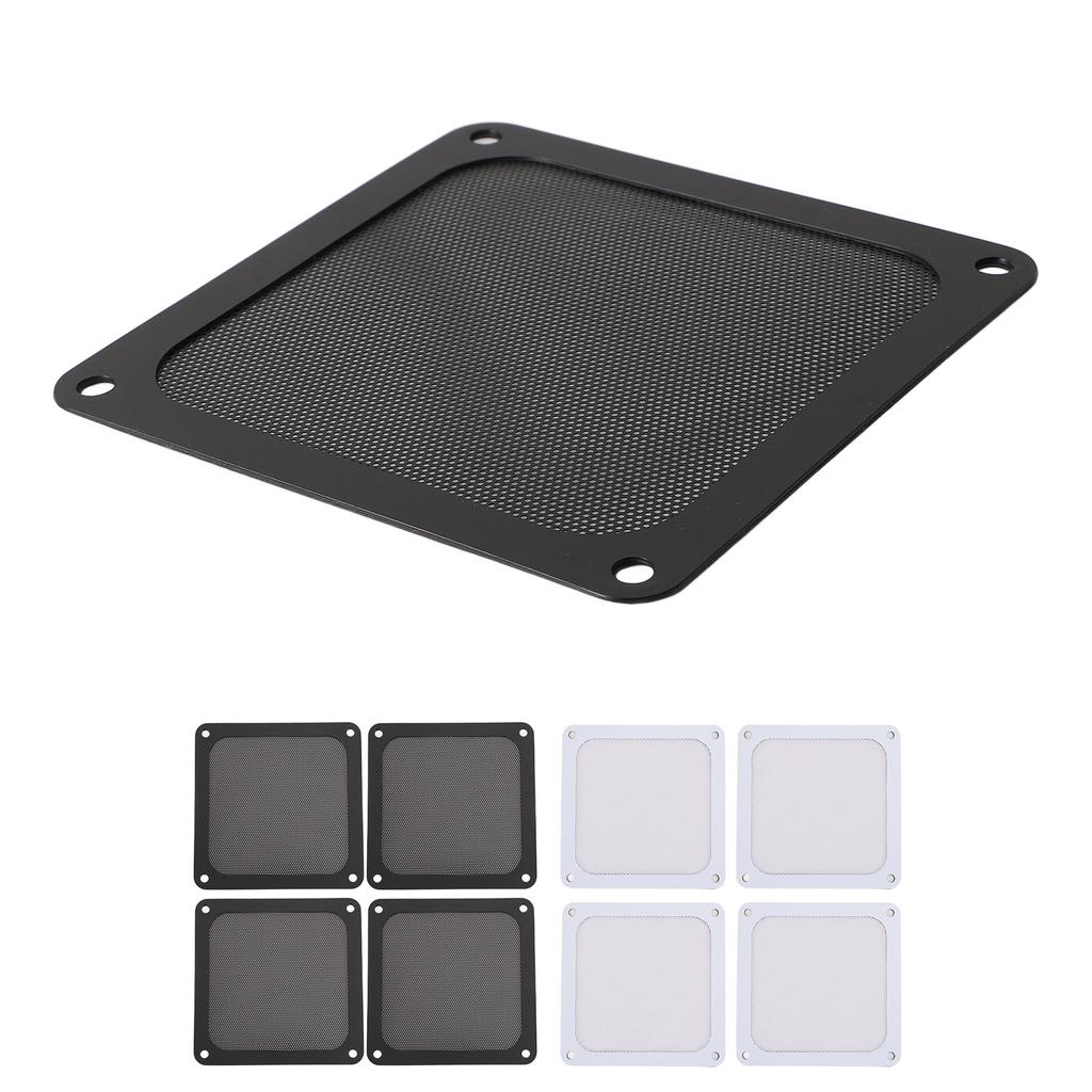 4 шт. ПК вентилятор пылевой фильтр магнитная рамка 120 мм ПВХ компьютерный кулер вентилятор пылевой фильтр сетчатые решетки для Chi