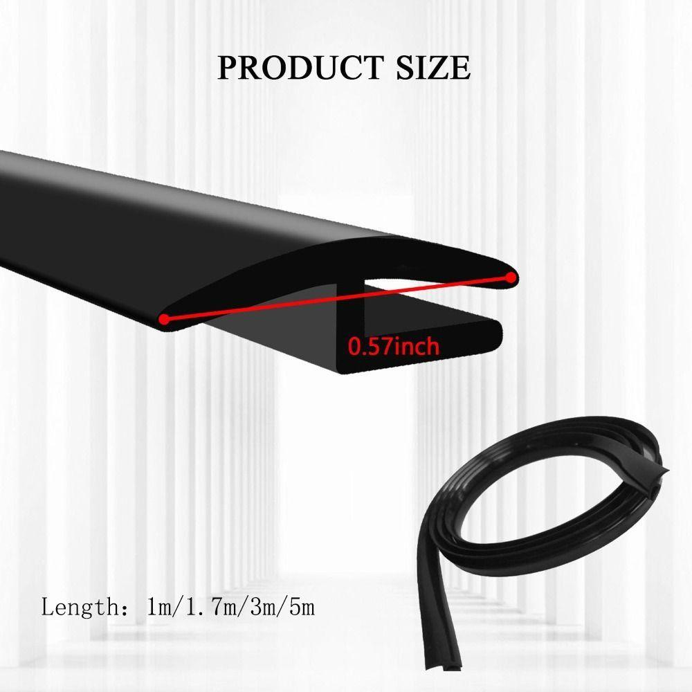 Резиновый автомобильный уплотнитель погоды H-образный профиль Уплотнительная лента для окон и дверей для автомобилей, грузовиков, внедорожников