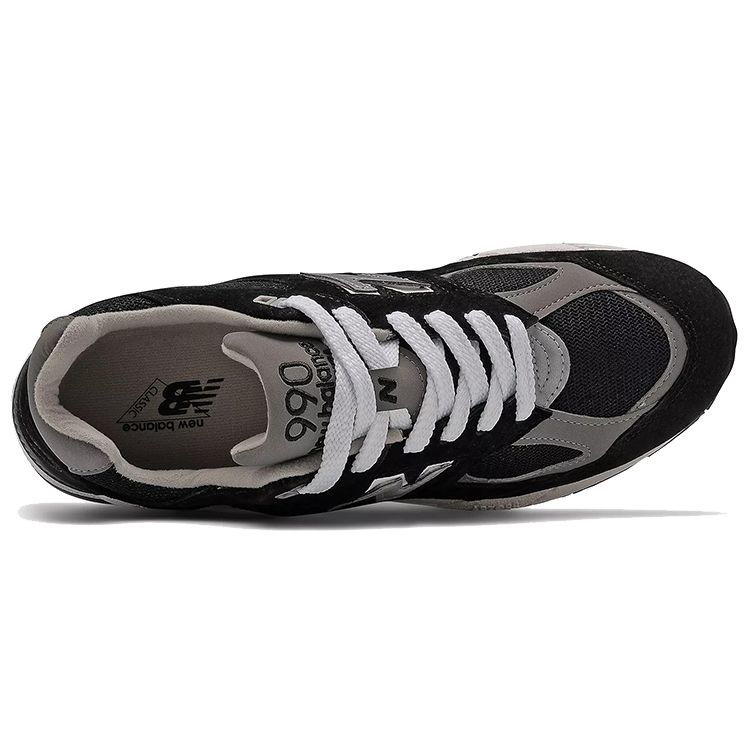 New Balance 990v2 Черно-серые кроссовки унисекс «Сделано в США» M990BL2