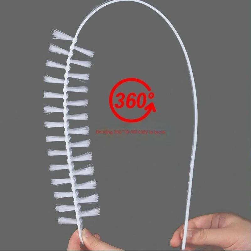 Щетка для чистки барабанной стиральной машины Универсальная щетка для чистки радиаторной сушилки Внутренний барабан Щетка с длинной ручкой Инструмент для мытья