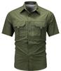FTIMILD Short Sleeve Military Tactical for Outdoor and Solid Color Men's T-Shirt Activities, Work, Hiking, Summer, Lightweight,