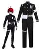 Halloween Party the Hundred Line Sumino Takumi Cosplay Battle Uniform Costume or Red Wig GAHC-054