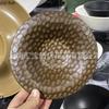 Керамическая обеденная тарелка с обратным краем, тарелки для фруктов, салатница, десертная тарелка, тарелка для сашими, тарелки для стейка в западном стиле, блюдо для димсама