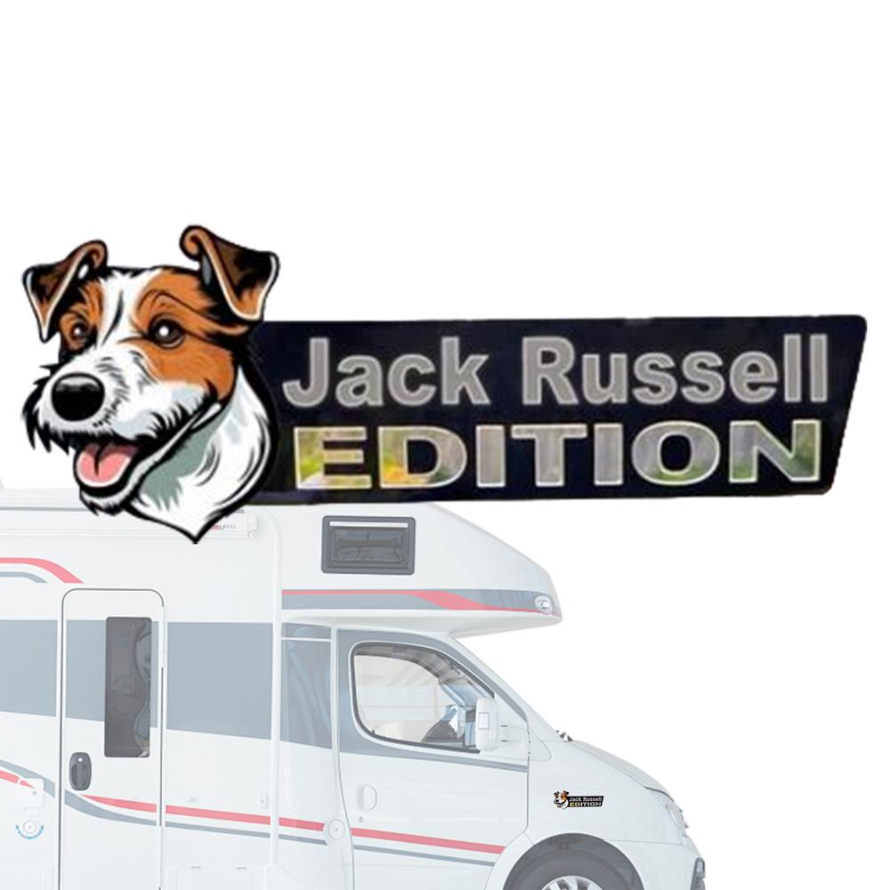 Dog Cart  Emblem Car 3D Dog Edition Acrylic Car Badges Stickers Automotive Badge Decals And Stickers Exterior Decoration