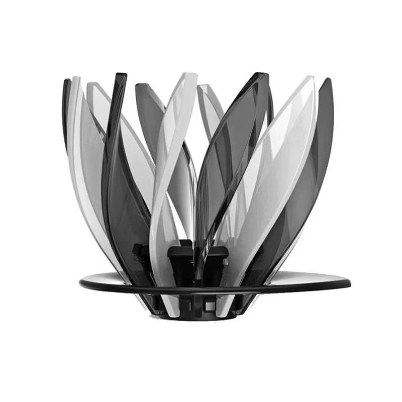 Фильтр-чашка для кофе подходит для капельного кофейного фильтра V60, смоляной фильтр в форме водяной лилии, 12 лепестков лотоса, съемные и заменяемые