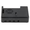 Корпус для 4-х плат Raspberry Pi Model B из АБС-пластика, система охлаждения для микрокомпьютера, с противоскользящим ковриком