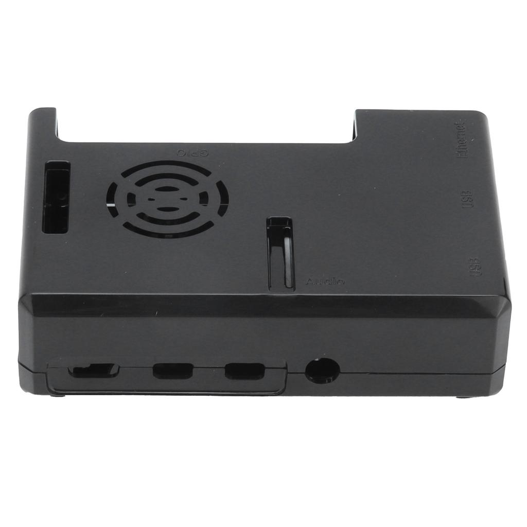 Корпус для 4-х плат Raspberry Pi Model B из АБС-пластика, система охлаждения для микрокомпьютера, с противоскользящим ковриком