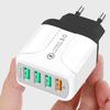 Зарядное устройство PD33W QC3.0 GaN: 9В/12В, 65Вт, Многопортовый, Европейский Стандарт, Адаптер Быстрой Зарядки