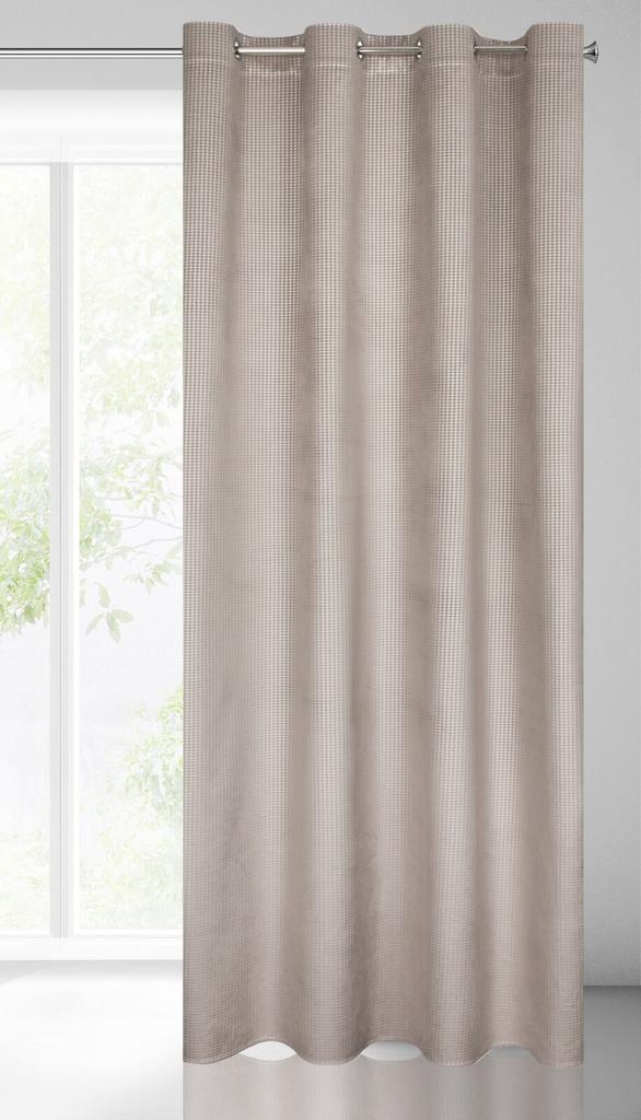 Darcy Curtain 140X250 Beige Eurofirany 1 Pc