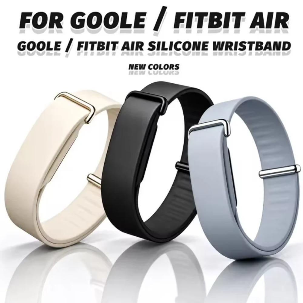 Мягкий силиконовый ремешок для часов Google Fitbit Air, резиновый сменный браслет, ремешок для часов Fitbit Air Sport Loop, ремешок на запястье