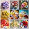 5D Full Round Diamond Painting Vase Home Decoration Gift DIY Art Mosaic Rhinestone Embroidery Cross Stitch Wall Sticker