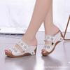 Women Shoes Sandals Peep Toe Ladies Shoes Comfortable Sandals Ladies Fish Mouth Wedge Shoes Casual Sandalias Mujer