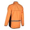 Orange Men Cycling Jacket Polyester Running Jacket Men  Off Road Motorcycle Riding