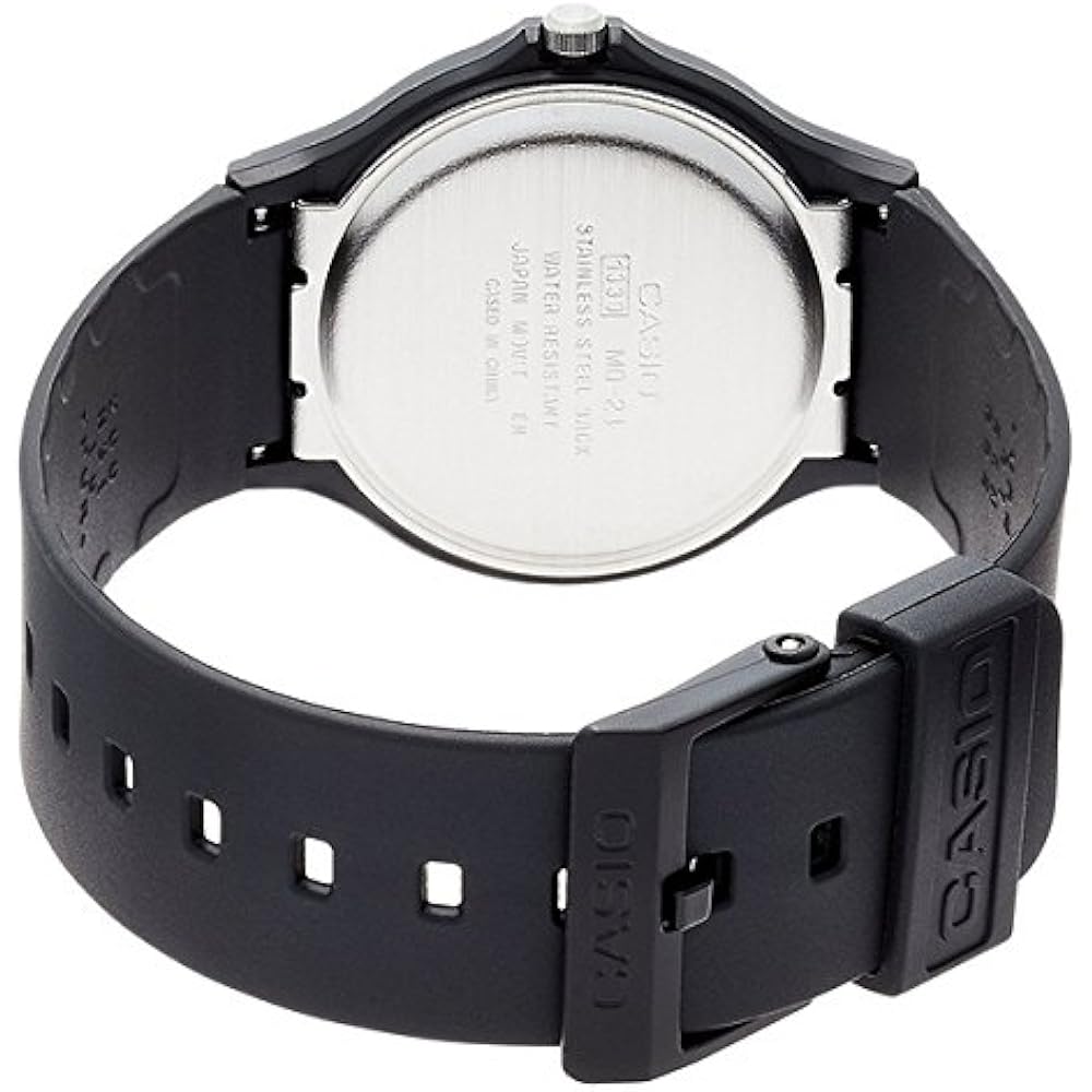 [Casio] CASIO Men's Women's Cheap Casio Standard Analog Simple Black Retro Simple Easy Waterproof...