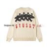 European-American Autumn 2026 Retro Waffle Knit Logo T-Shirt
