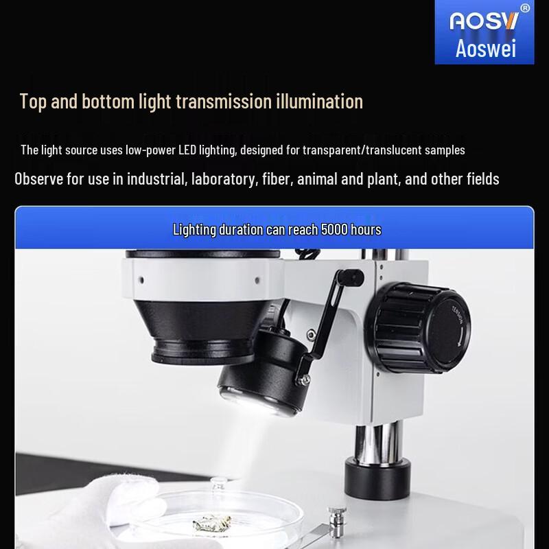 AOSVI Trinocular Stereo Microscope