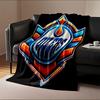 Oil Drop Crest Blanket Design print blanket soft and cozy perfect for the living room bed sofa or a nap,gift